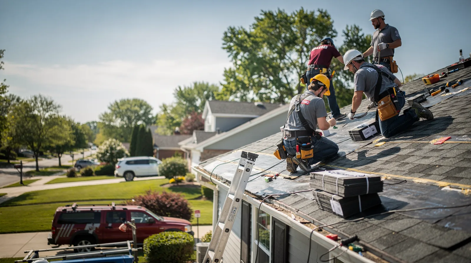 Roof Repair in Millington, IL around you